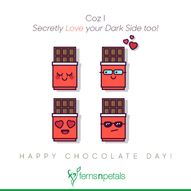 happy chocolate day photo