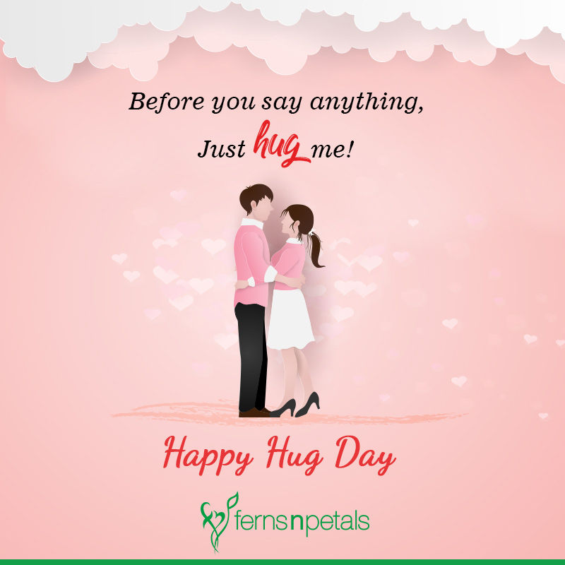 hug day wishes