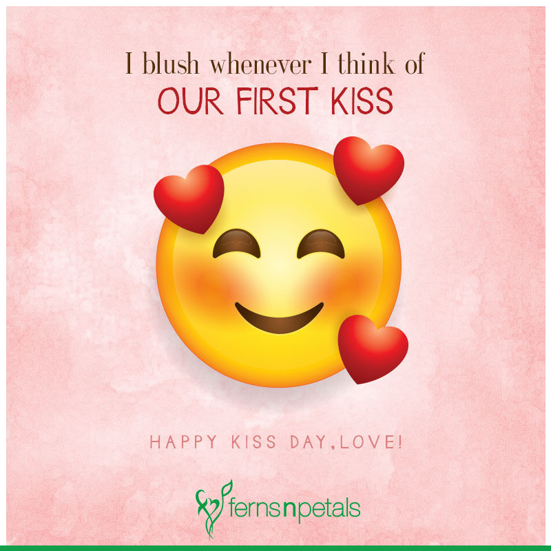 happy kiss day wishes