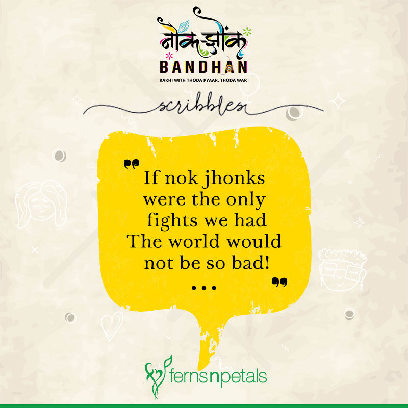 Siblings Nok Jhonk Scribbles