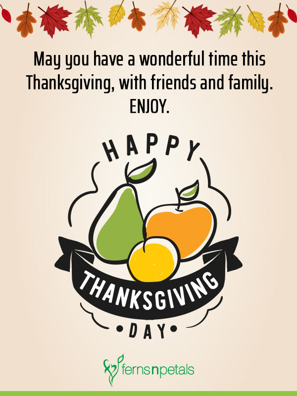 thanks giving day wishes