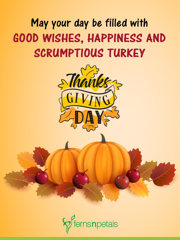 thanks giving day wishes