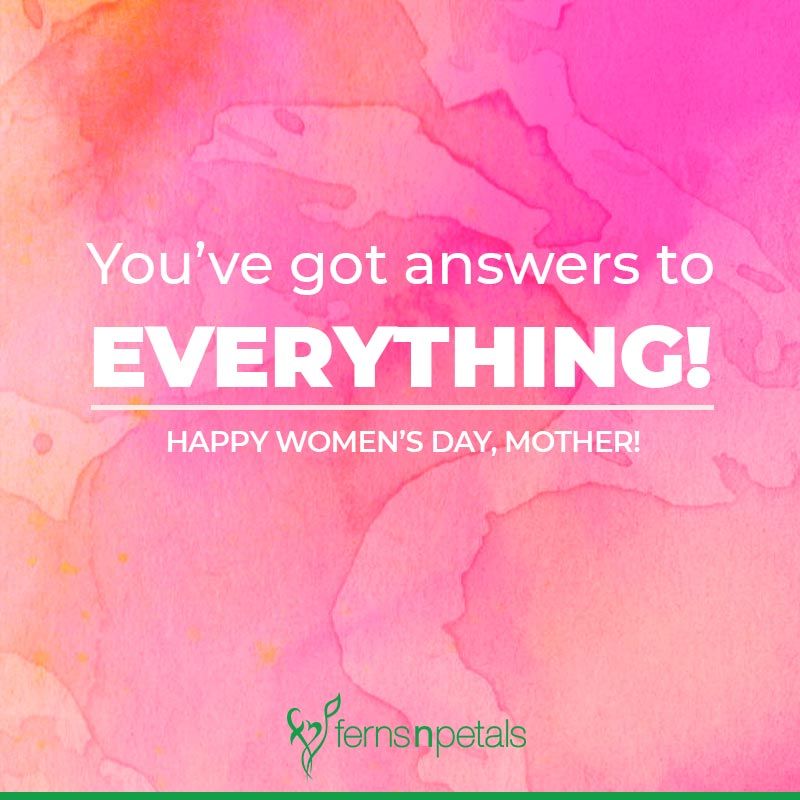 women's day wish for mother