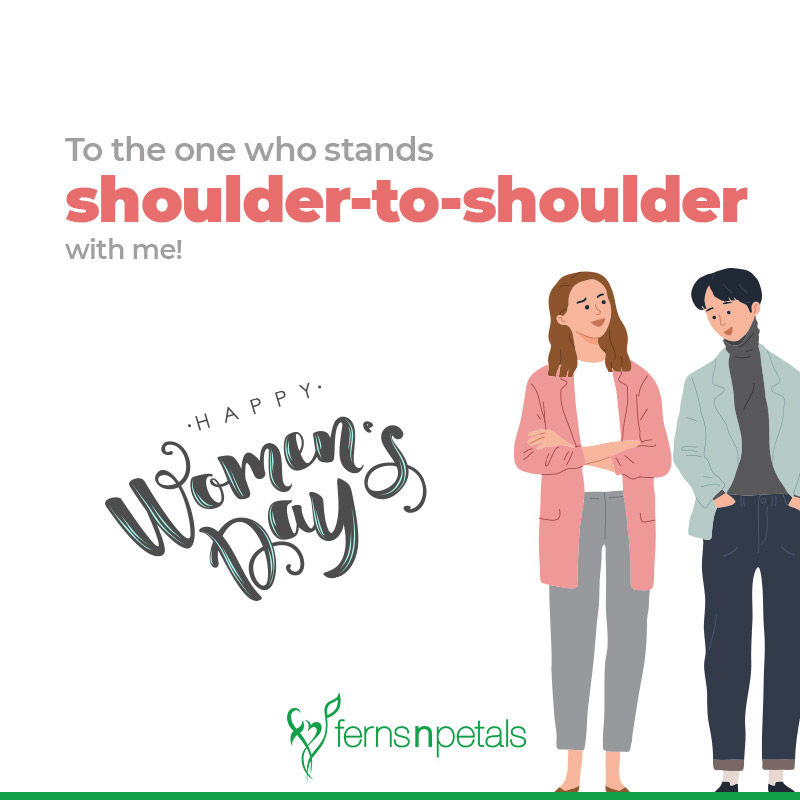 women's day message for best friend