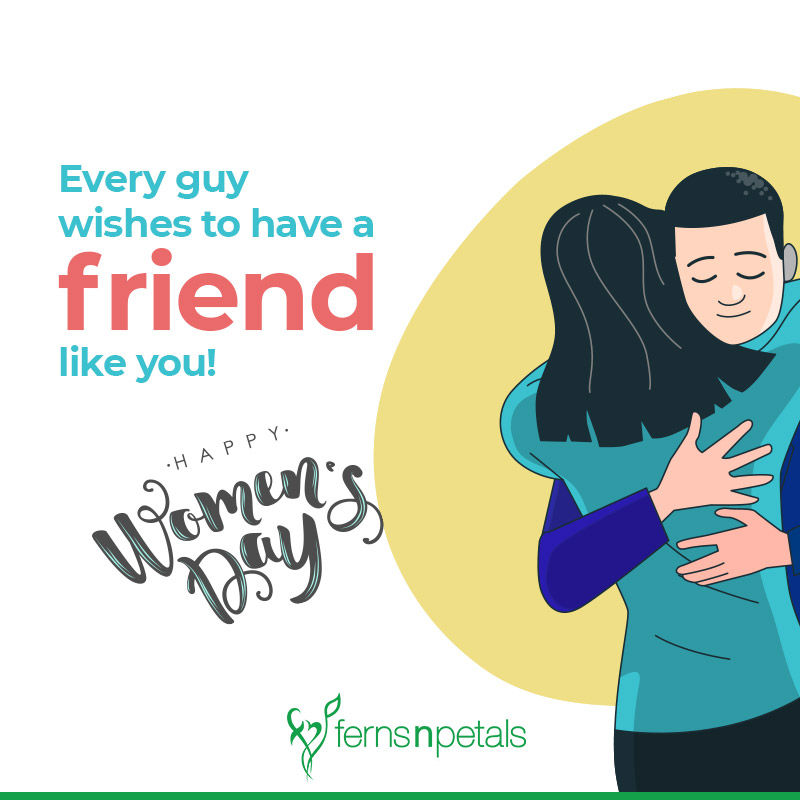 happy women's day friends