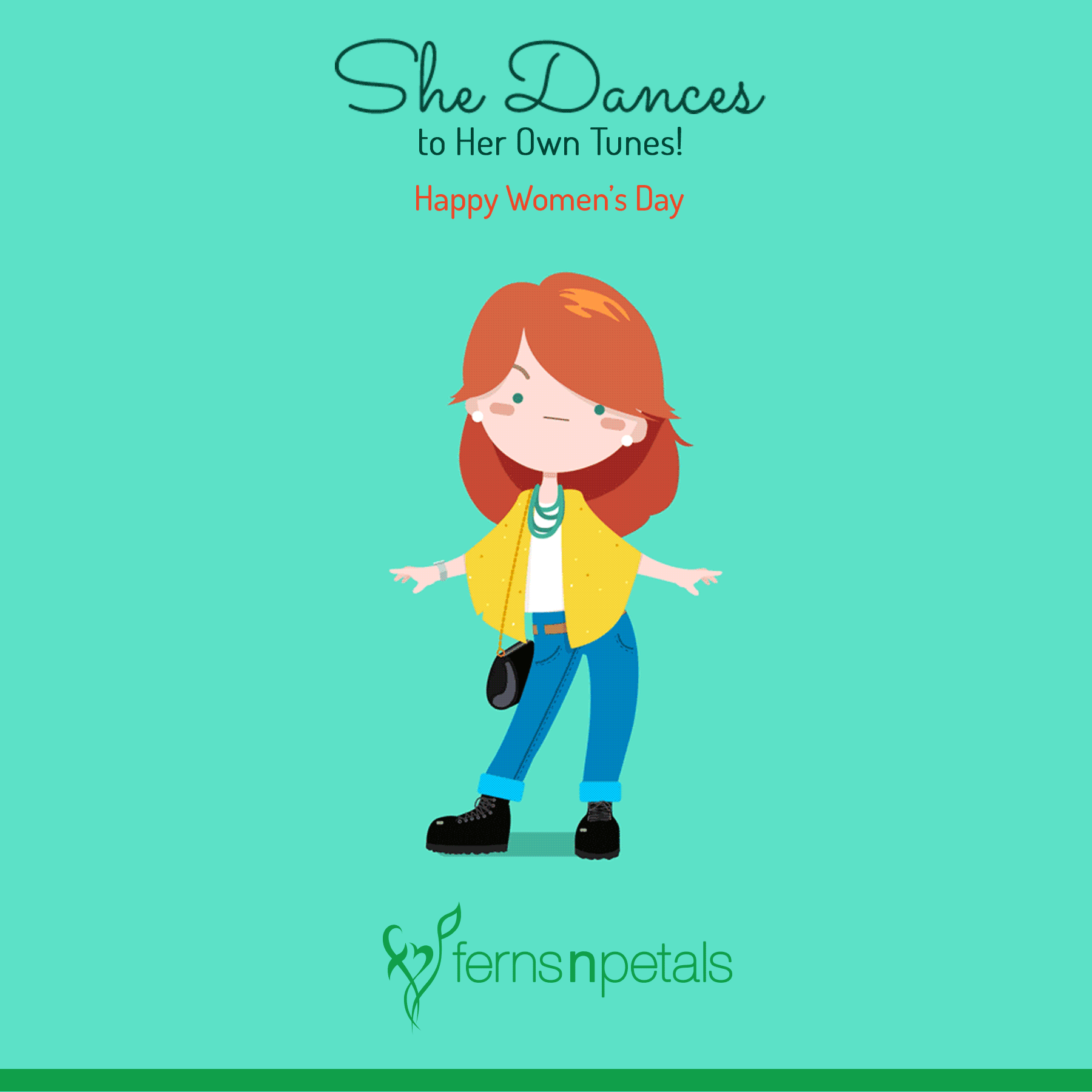 Womens day messages & gif