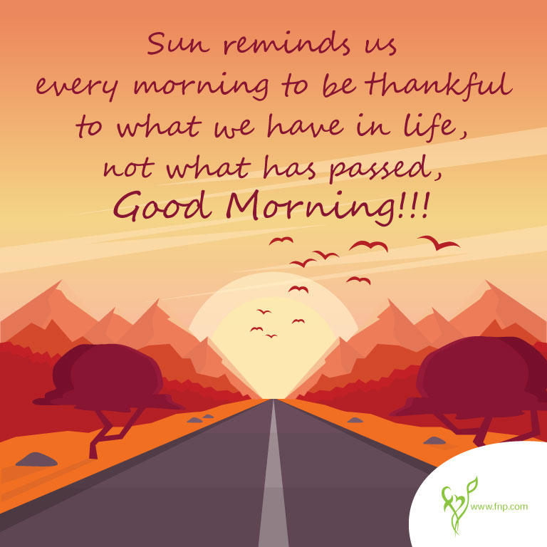 Good morning greetings