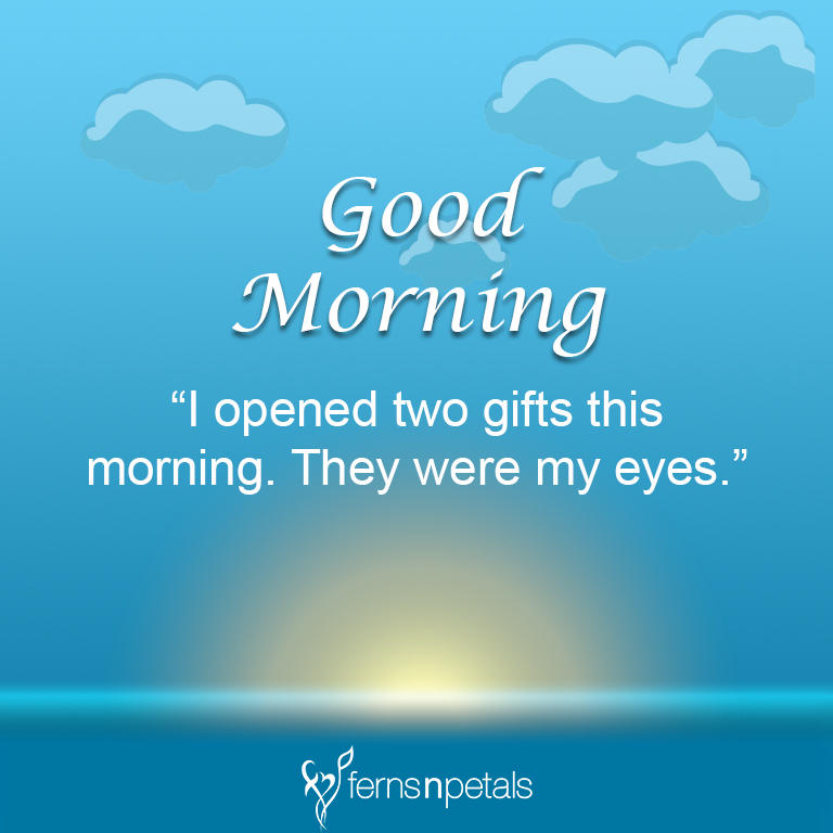 Good morning quotes