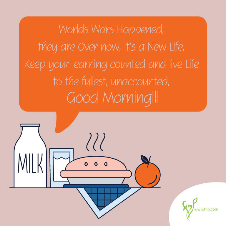 Good morning greetings