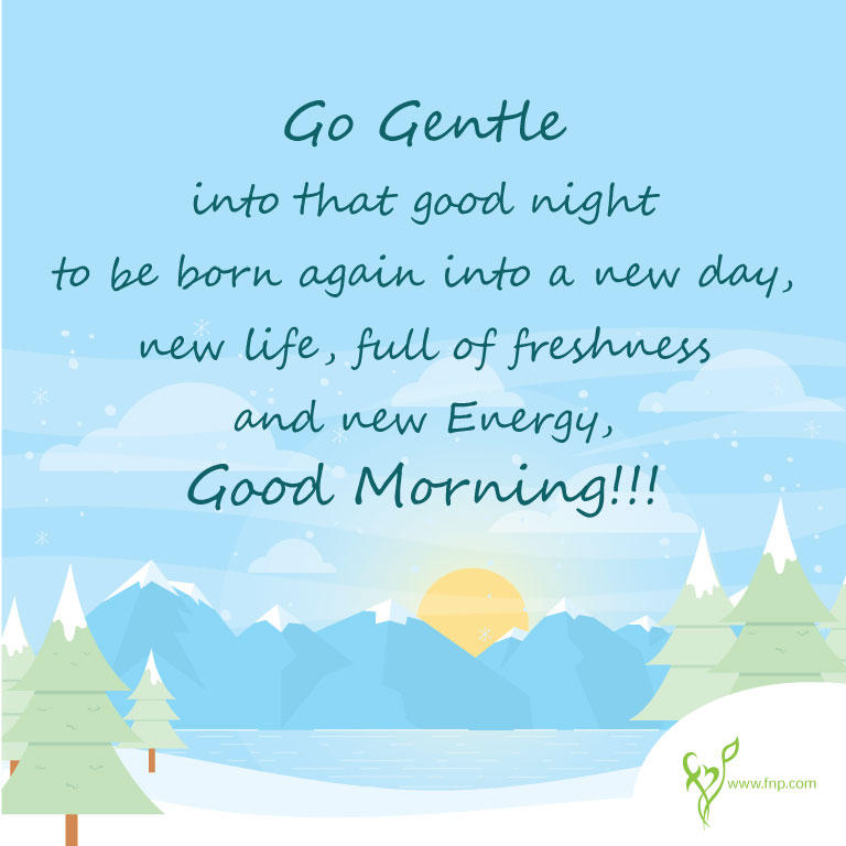 Good morning greetings