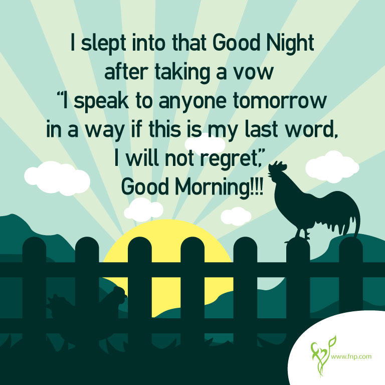 Good morning greetings