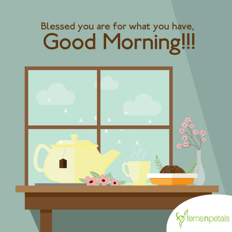 Good morning greetings