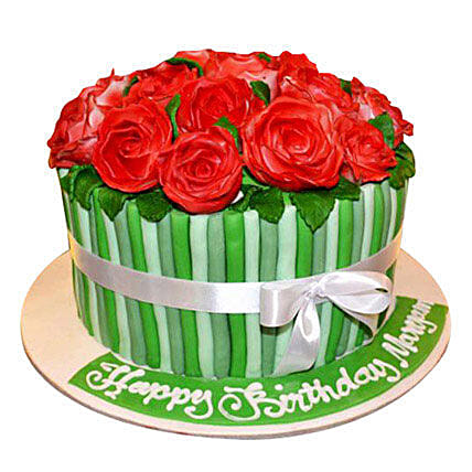 Bunch of roses Cake: Congratulations Cakes 