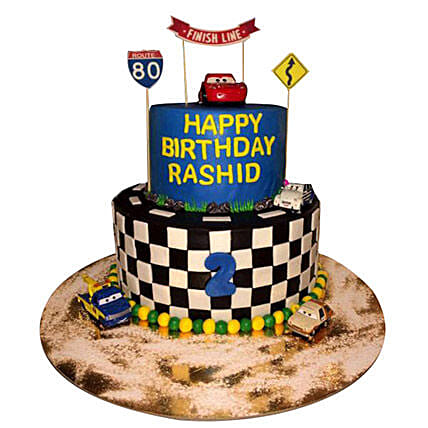 Car Race Cake: McQueen Cakes