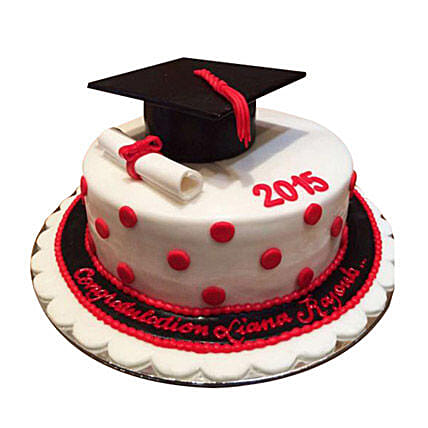 Convocation Degree Cake: 3D Cakes Dubai