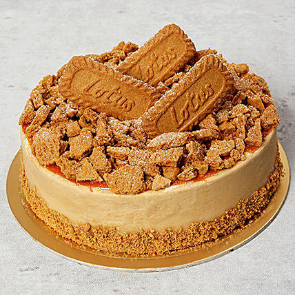 Creamy Lotus Cheese Cake: Birthday Cakes for Boys/Girls