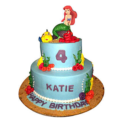 Disney Ariel Princess Cake: Princess Theme Cake