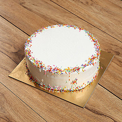 Eggless Rainbow Cake: Anniversary Eggless Cakes