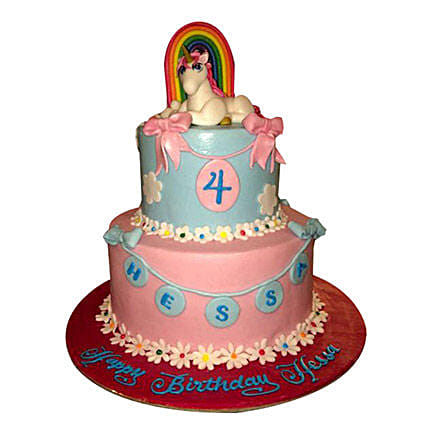 Elegant Pony Cake: Little Pony Cakes