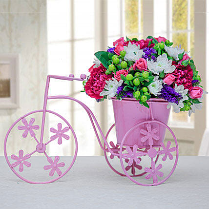Floral Pink Cycle: 