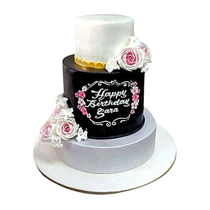 Flower Cake: Red Velvet Cake Dubai