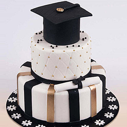 Graduation Hat Cake 6 Kg: 3D Cakes