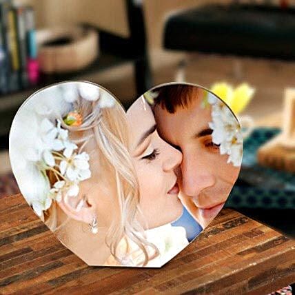 Heart Shaped Personalized Frame: Personalised Gifts to Ras Al Khaimah