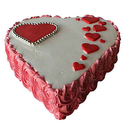 Heartshape Love Cake