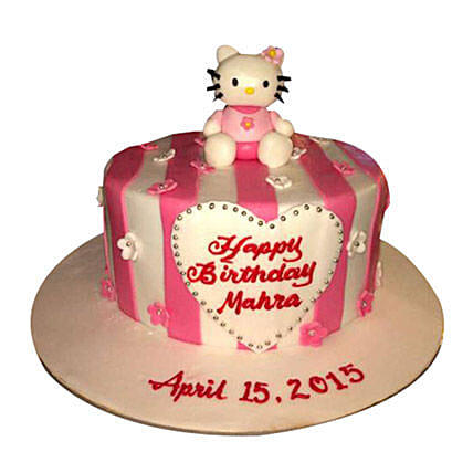 Hello Kitty Cake: 