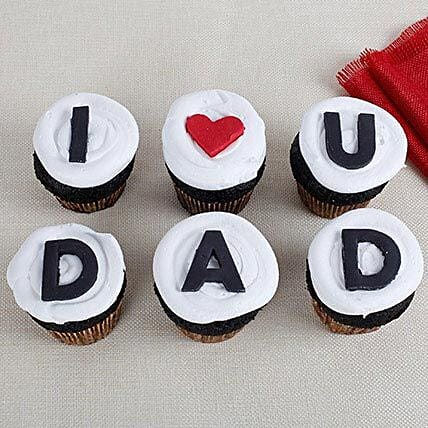 I Love You Dad Cupcakes: Fathers Day Cakes