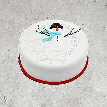 Icing Christmas Cake: 