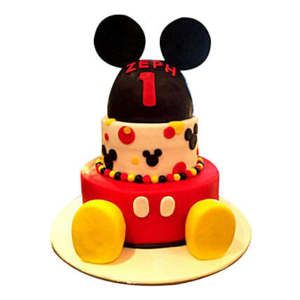 Lovely Mickey Cake: Mickey Mouse Cakes for Kids