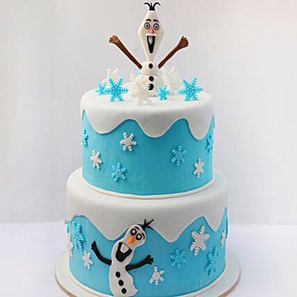 Olaf The Snowman Cake 5 Kg: Frozen Cakes