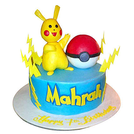 Pokemon Raichu Cake: Pokemon Cake Ideas