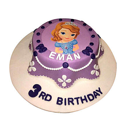 Princess Sofia Cake: Princess Theme Cake