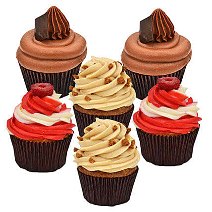 Six Delicious Cupcakes: Christmas Themed Cupcakes