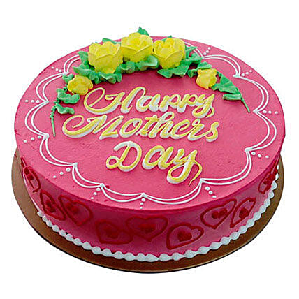 Strawberry Cake for Mom: Mothers Day Cakes