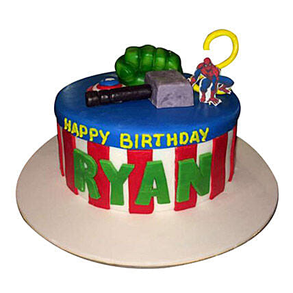 Superhero Cake: Spiderman Cakes