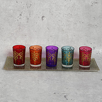 T Light Holder Set: Christmas Home Decoration items