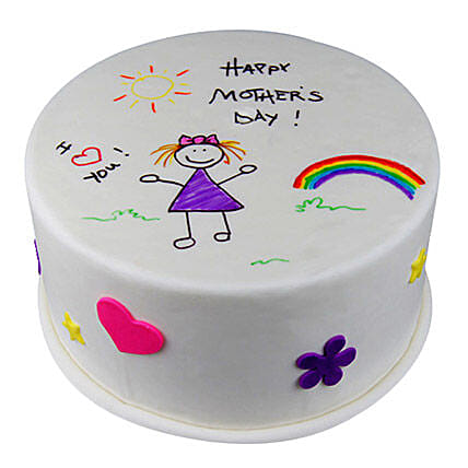Tasty Happy Mothers Day Cake: Happy Mothers Day Cake