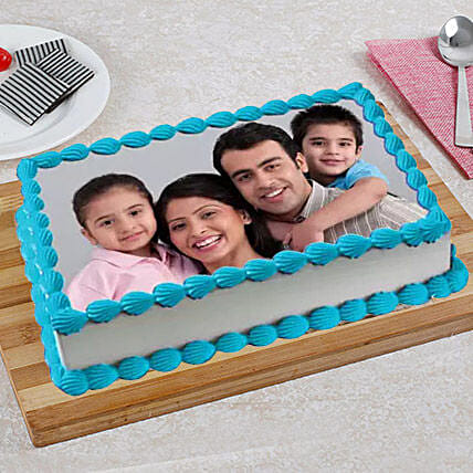 Tempting Photo Cake: Anniversary Photos Cakes