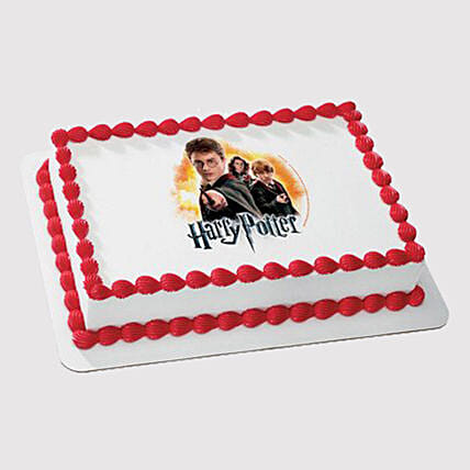 Harry Potter Squad Photo Cake: Harry Potter Cakes