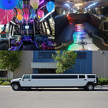 Royal White Limousine Experience: Party Supplies to Abu Dhabi