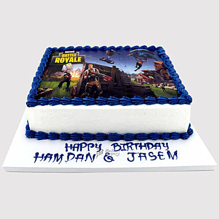 Fortnite Battle Photo Cake: Fortnite Cakes