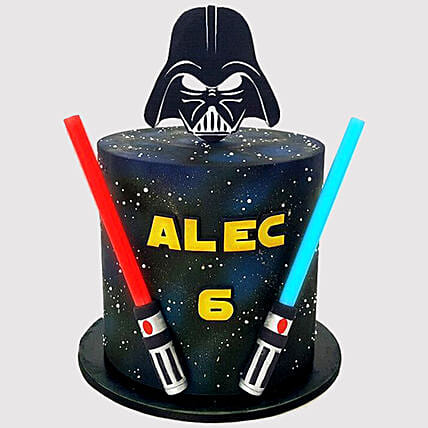 Star Wars Galaxy Themed Cake: Star Wars Cakes