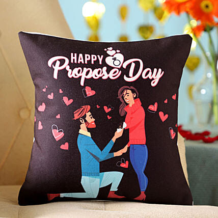 Propose Day Printed Cushion: Propose Day Gifts