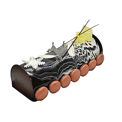 Mikado Christmas Log Cake: Christmas Cakes