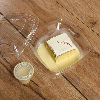 Toothsome Saffron Flavor Milk Cake: 