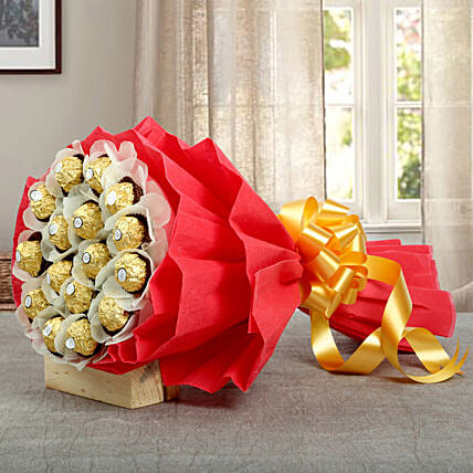 24Pcs Ferrero Bouquet: Valentines Day Gifts For Him