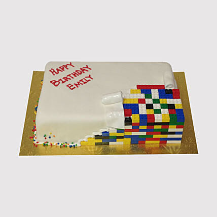 Colourful Lego Cake: Lego Cakes